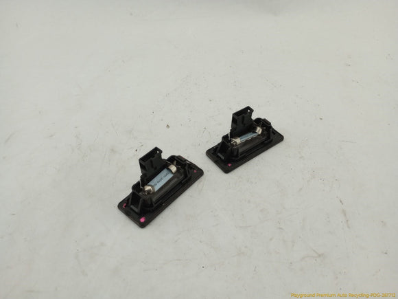 Audi S5 Pair Of License Plate Light Lamps