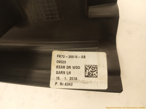 Land Rover Discovery Sport Driver Left Rear Window Frame Molding Trim