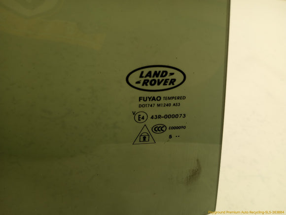 Land Rover Discovery Sport Passenger Right Rear Door Window Glass