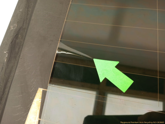 Tesla Model Y Back Glass