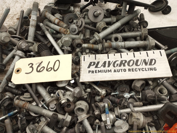Tesla Model Y Dismantling Hardware Fasteners Bolts & Nuts