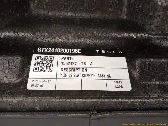 Tesla Model Y Rear Seat Set