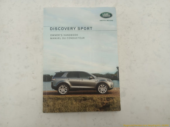 Land Rover Discovery Sport Owner's Manual Set