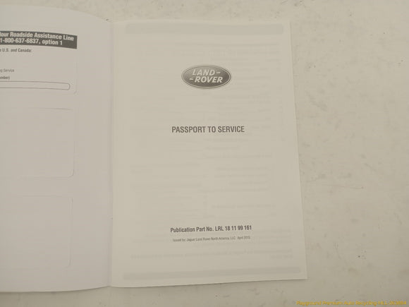 Land Rover Discovery Sport Owner's Manual Set