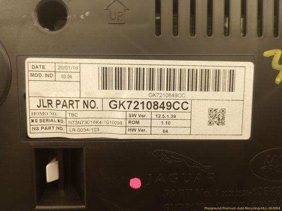 Land Rover Discovery Sport Instrument Cluster Speedometer