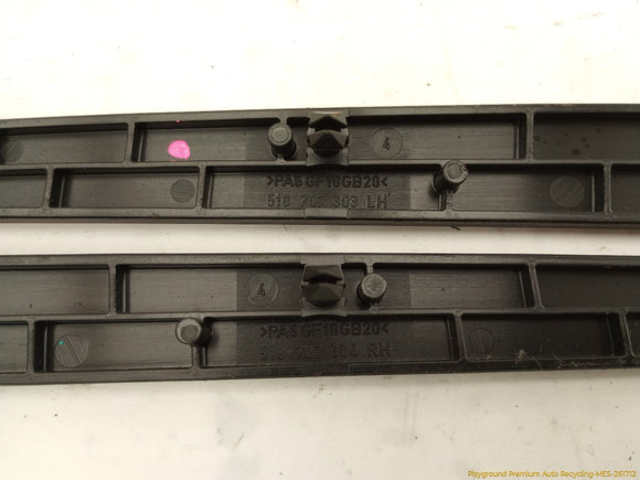 Audi S5 Pair Of Sunroof Edge Molding Trim