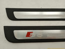 Audi S5 Pair Of Front Door Sill Scuff Plates-3