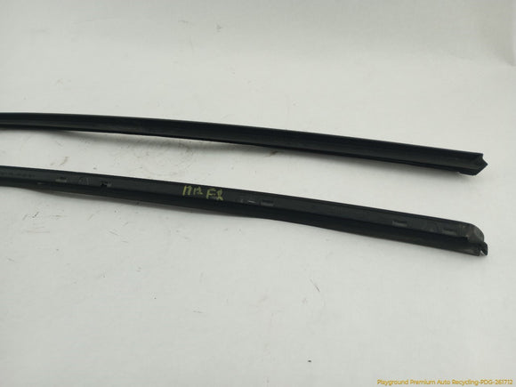 Audi S5 Pair Of Windshield Side Molding Strips