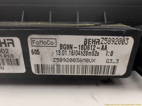 Land Rover Discovery Sport Electric Auxiliary Heater Matrix