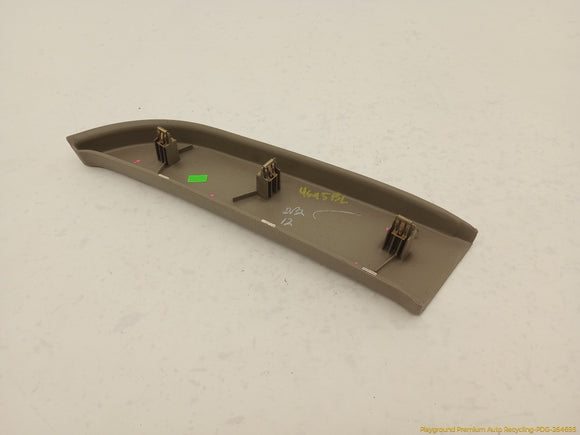 Hummer H2 Driver Left Rear Door Upper Window Trim