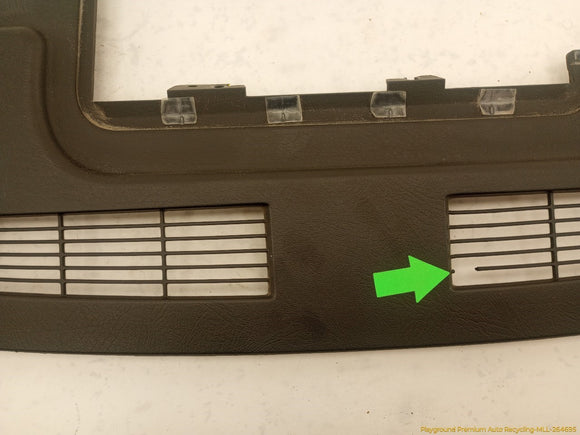 Hummer H2 Upper Dashboard Defrost Pad