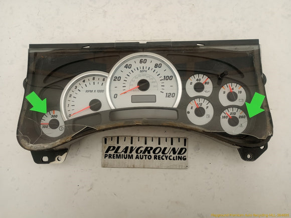 Hummer H2 Instrument Cluster Speedometer