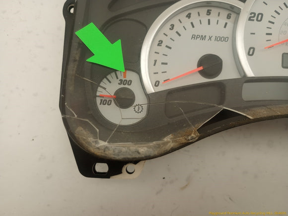 Hummer H2 Instrument Cluster Speedometer