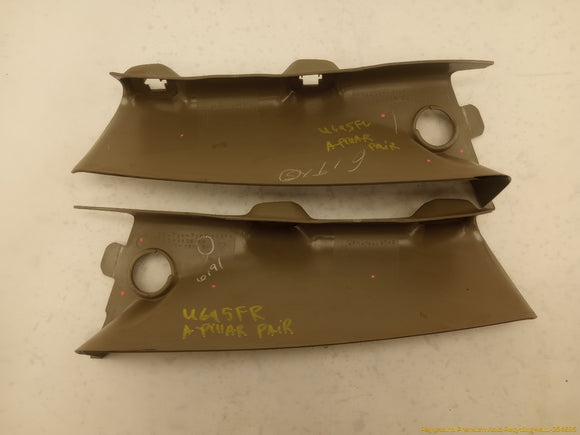 Hummer H2 Pair Of Interior A Pillar Trim