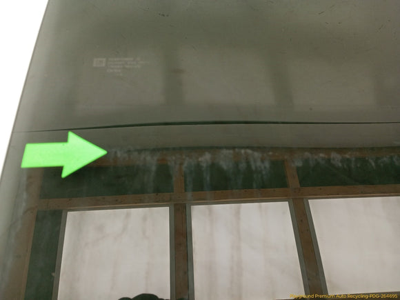 Hummer H2 Driver Left Rear Door Window Glass