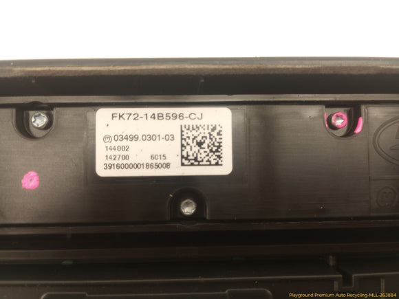 Land Rover Discovery Sport Climate Control Panel