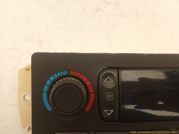 Hummer H2 Climate Control Panel