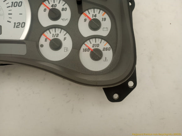 Hummer H2 Instrument Cluster Speedometer