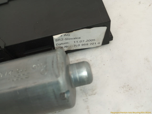 Porsche Cayenne Front Left Power Window Regulator Motor