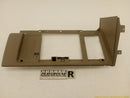 Hummer H2 Passenger Right Dash Glove Box Frame Trim-1