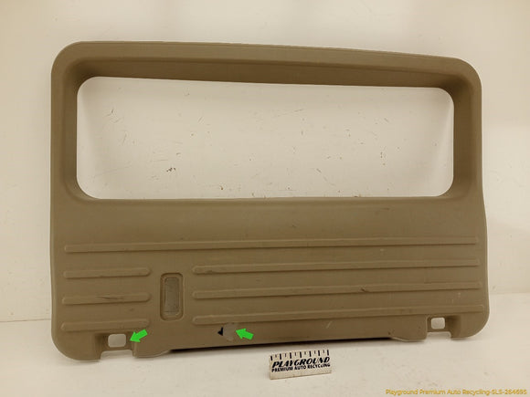 Hummer H2 Tailgate Trim