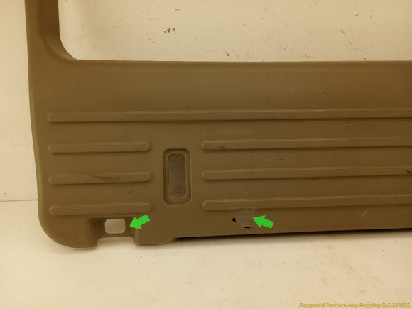 Hummer H2 Tailgate Trim