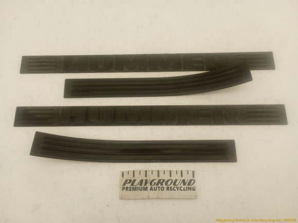 Hummer H2 Set Of Door Sill Step Plates