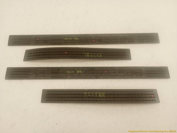 Hummer H2 Set Of Door Sill Step Plates