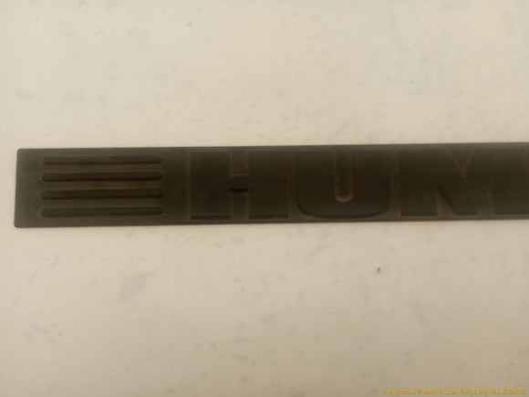 Hummer H2 Set Of Door Sill Step Plates