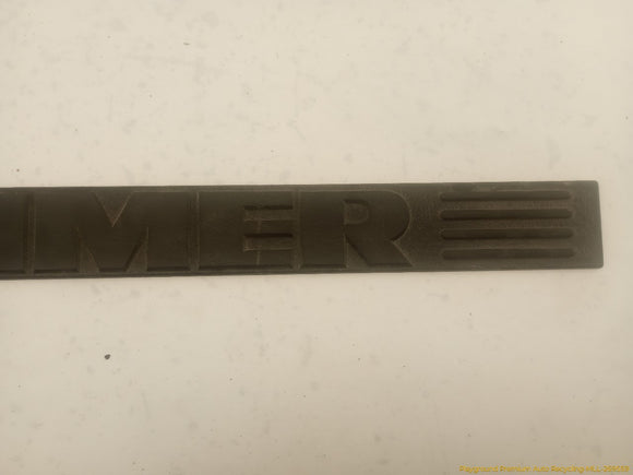 Hummer H2 Set Of Door Sill Step Plates