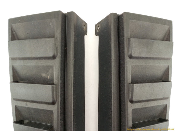Hummer H2 Pair Of Upper Tail Light Vent Grille Trim