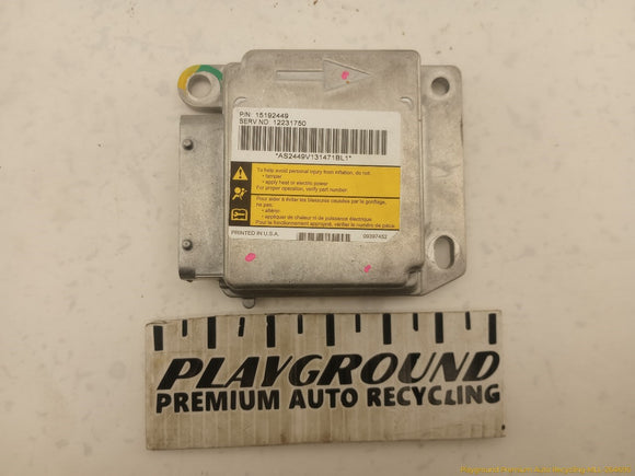 Hummer H2 Airbag Control Module