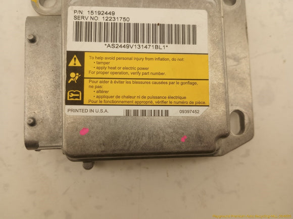 Hummer H2 Airbag Control Module