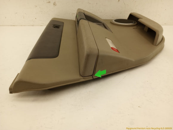 Hummer H2 Driver Left Rear Door Trim