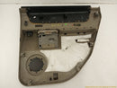 Hummer H2 Driver Left Rear Door Trim-11