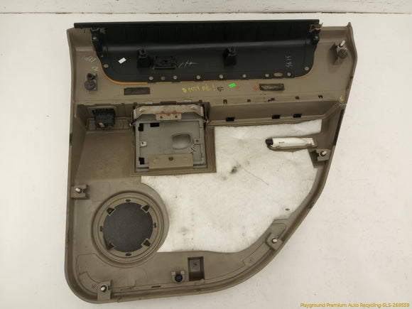 Hummer H2 Driver Left Rear Door Trim