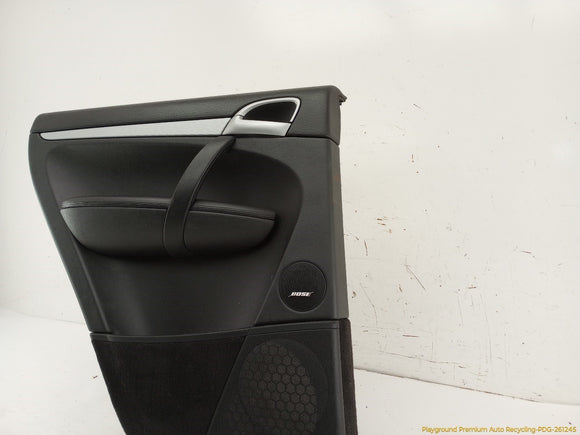 Porsche Cayenne Driver Left Rear Door Trim