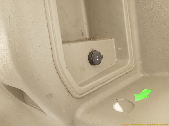 Hummer H2 Passenger Right Rear Quarter Trim