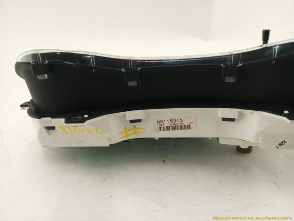 Dodge Stealth Instrument Cluster Speedometer