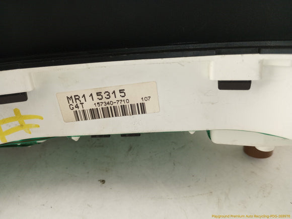 Dodge Stealth Instrument Cluster Speedometer