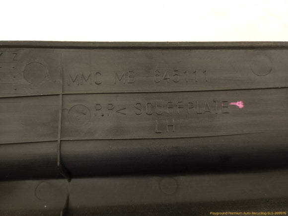 Dodge Stealth Pair Of Front Door Sill Scuff Plates