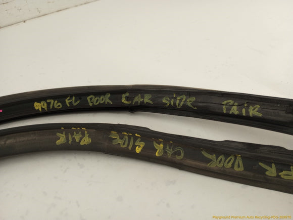 Dodge Stealth Pair Of Front Door Car Side Seal Weatherstrips