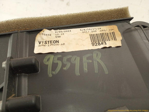 Hummer H2 HVAC Blower Box Assembly