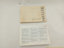 Honda Prelude Owner's Manual-3
