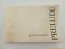 Honda Prelude Owner's Manual-12