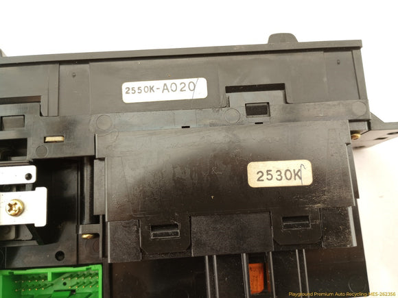 Honda Prelude Climate Control Panel