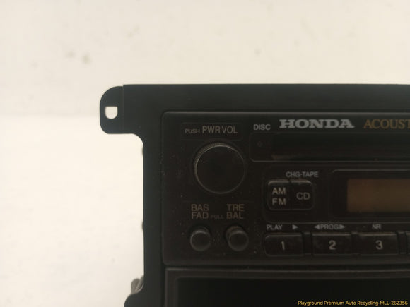 Honda Prelude Radio CD Player Receiver Head Unit
