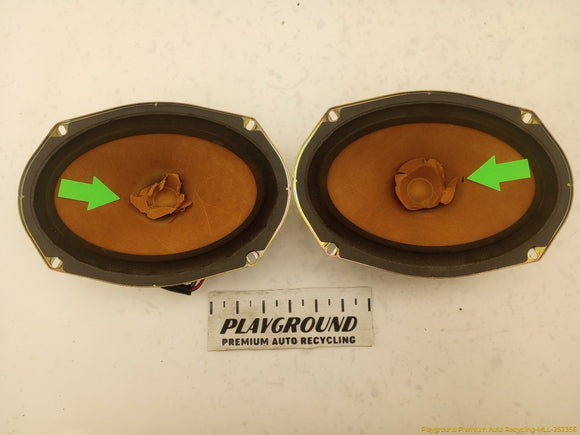 Honda Prelude Pair Of Rear Speakers