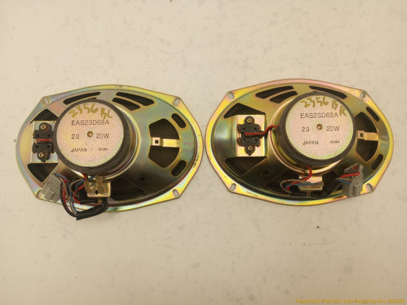 Honda Prelude Pair Of Rear Speakers