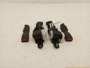 Honda Prelude Set Of Rear Seat Belt Buckles & Retractors-2